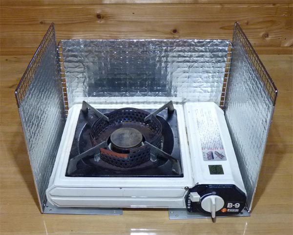 DIY】防風カセットコンロの自作記事
